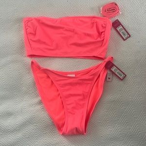 NWT Target bathing suit bottoms size large & top (straps included) size large
